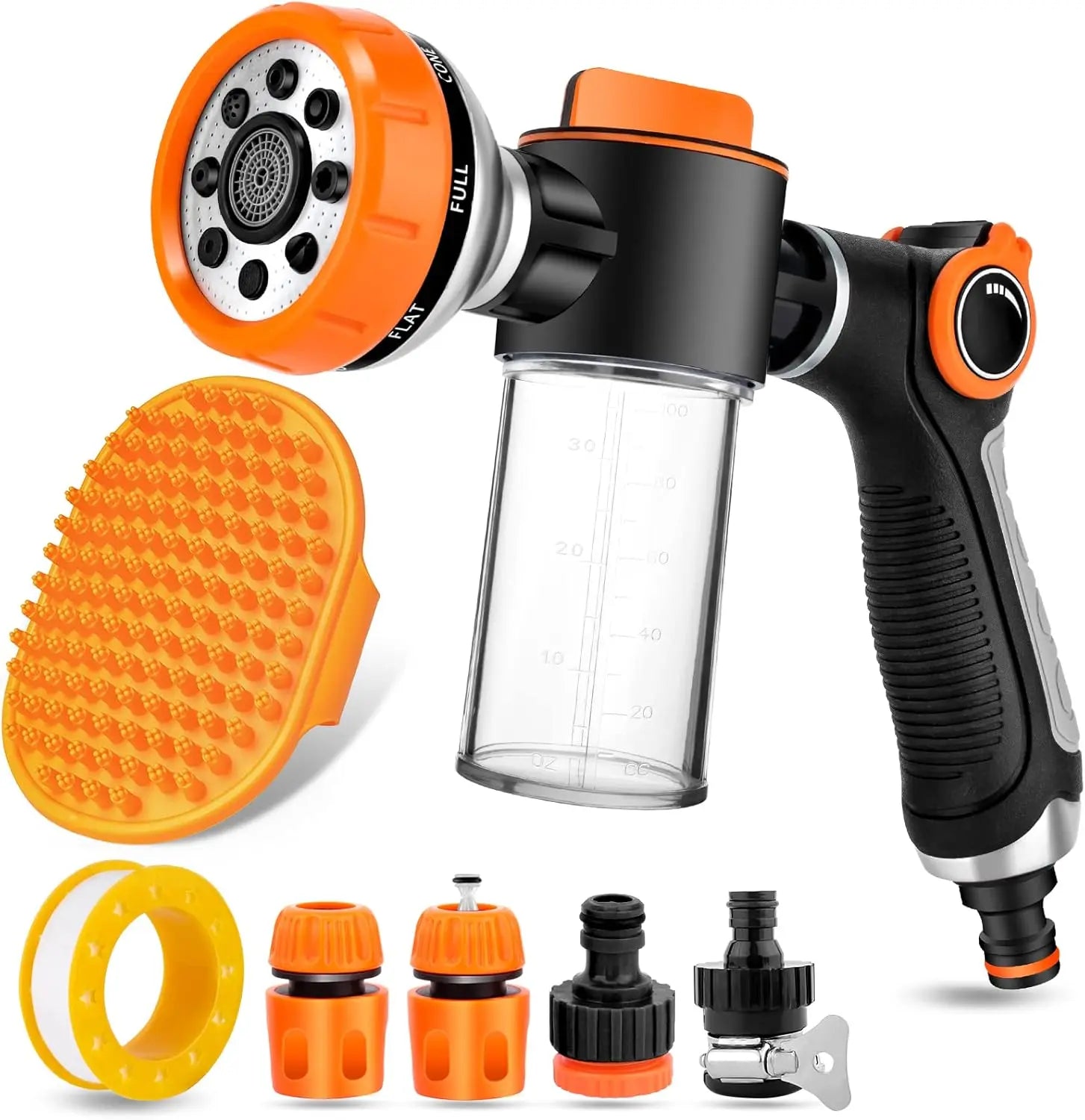 Pup Jet Dog Wash Hose Nozzle — additional angle