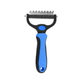 Pet Dematting Undercoat Rake — another view