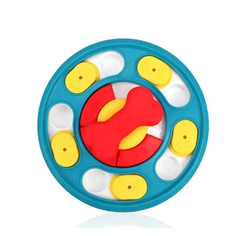 Dog IQ Puzzle Slow Feeder Bowl