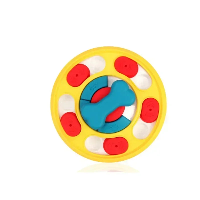 Dog IQ Puzzle Slow Feeder Bowl