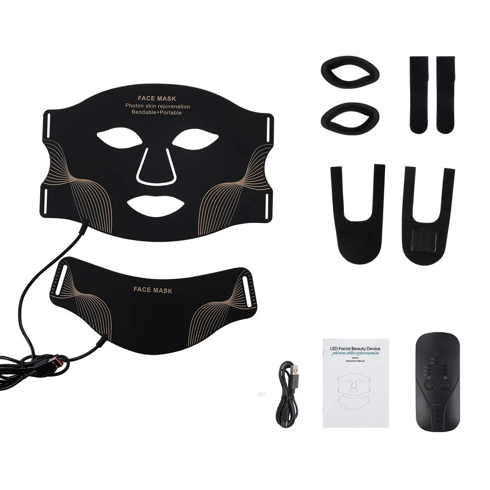 Silicone LED Face & Neck Mask — alternate view