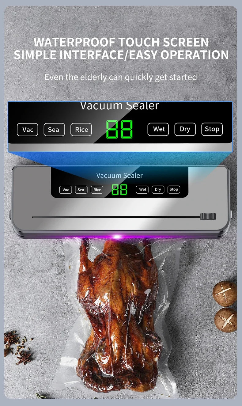 Electric Food Vacuum Sealer — closer look