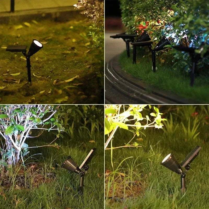 Adjustable Outdoor Solar Spotlight