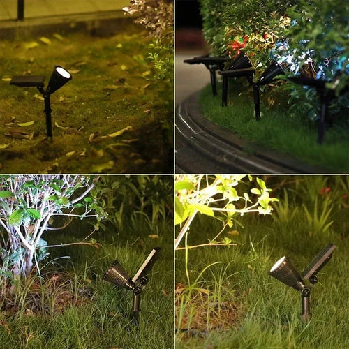 Adjustable Outdoor Solar Spotlight