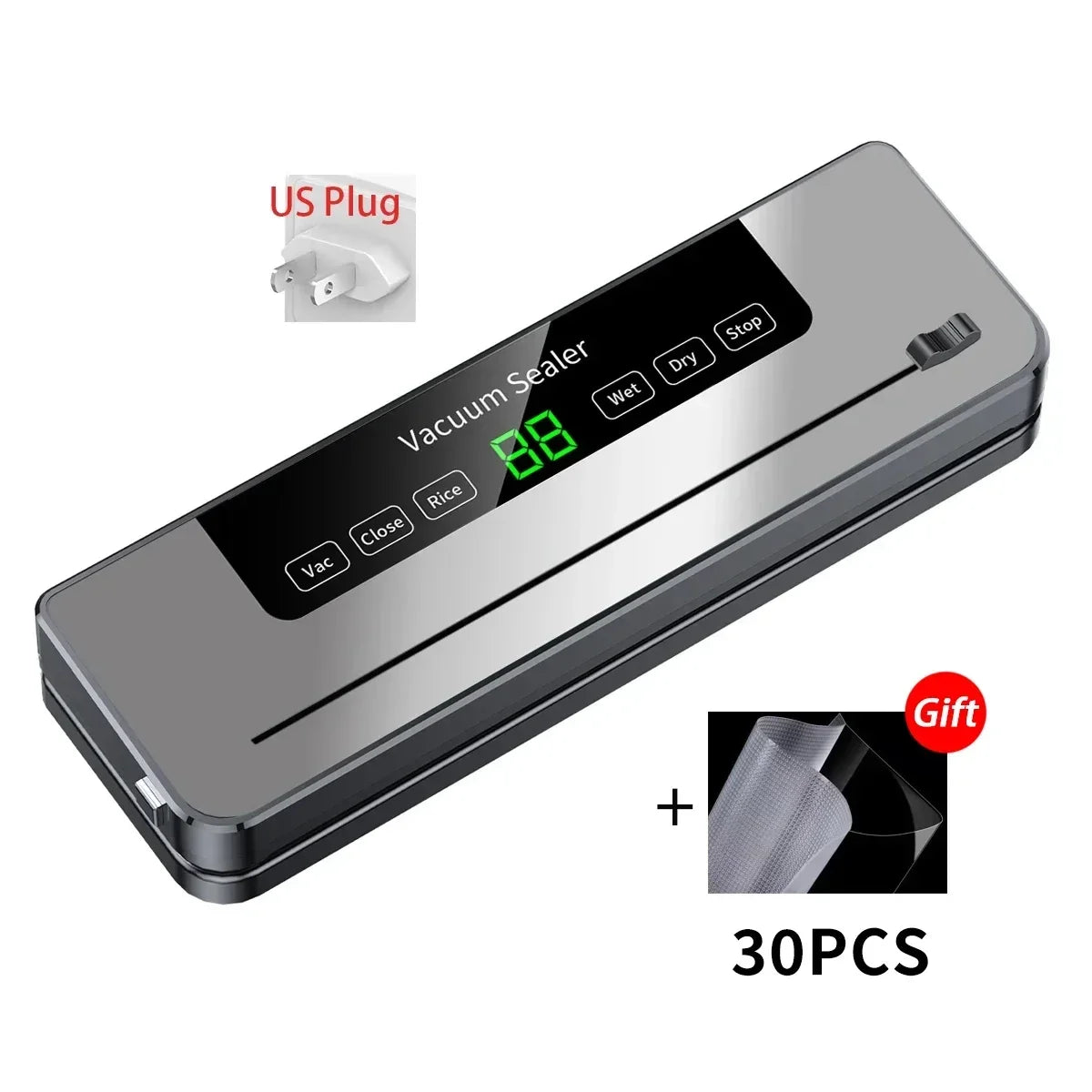 Electric Food Vacuum Sealer — alternate view 14
