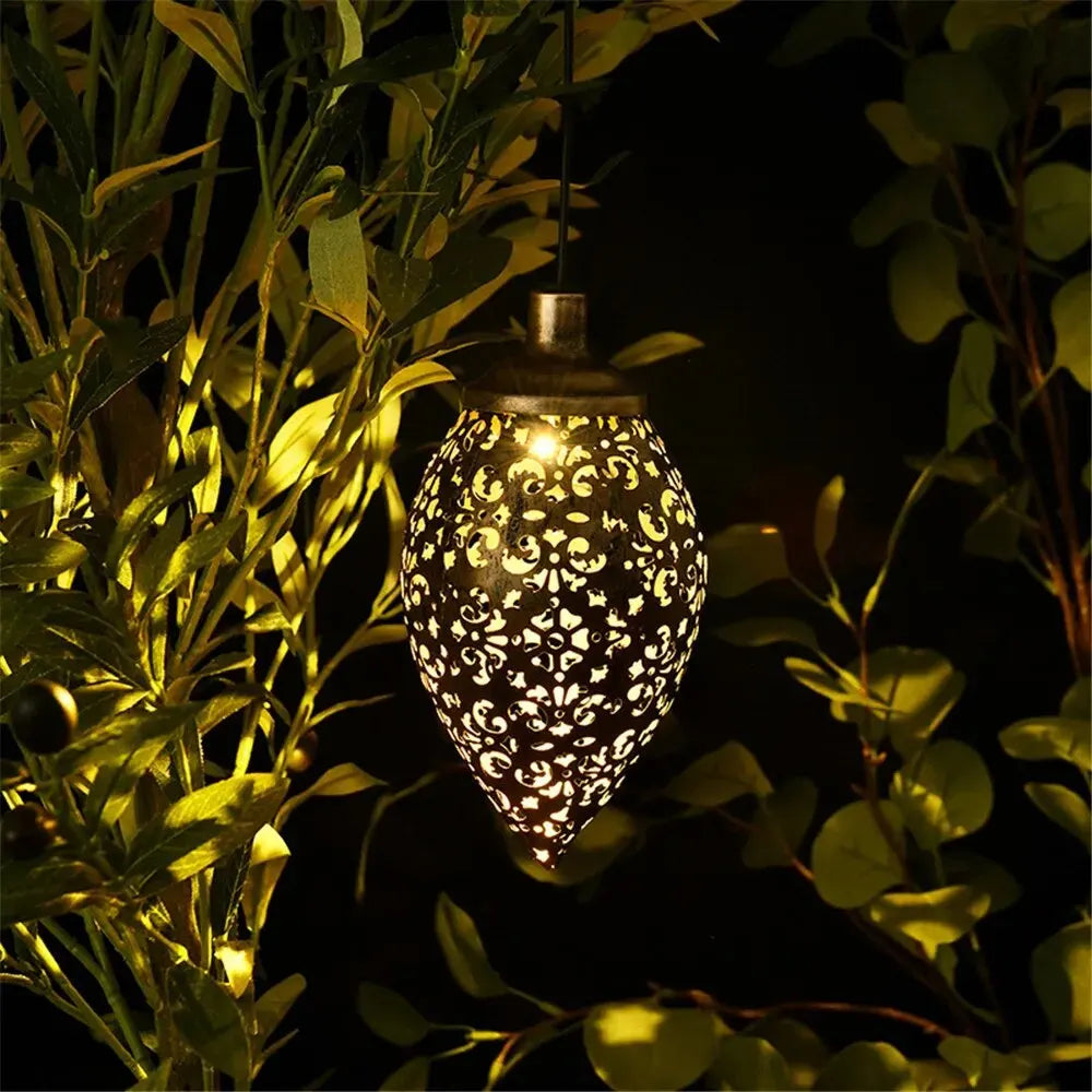 Solar Garden Projection Lantern