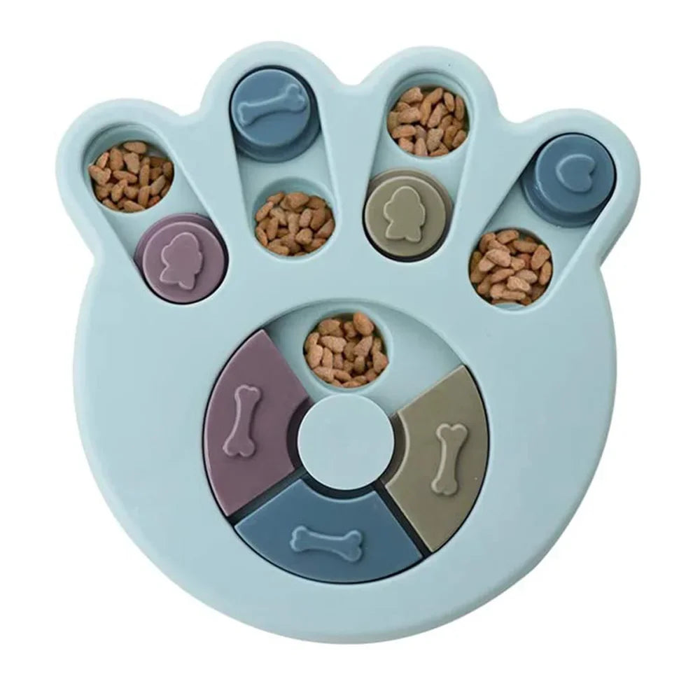Anti-Gulping Dog Puzzle Feeder