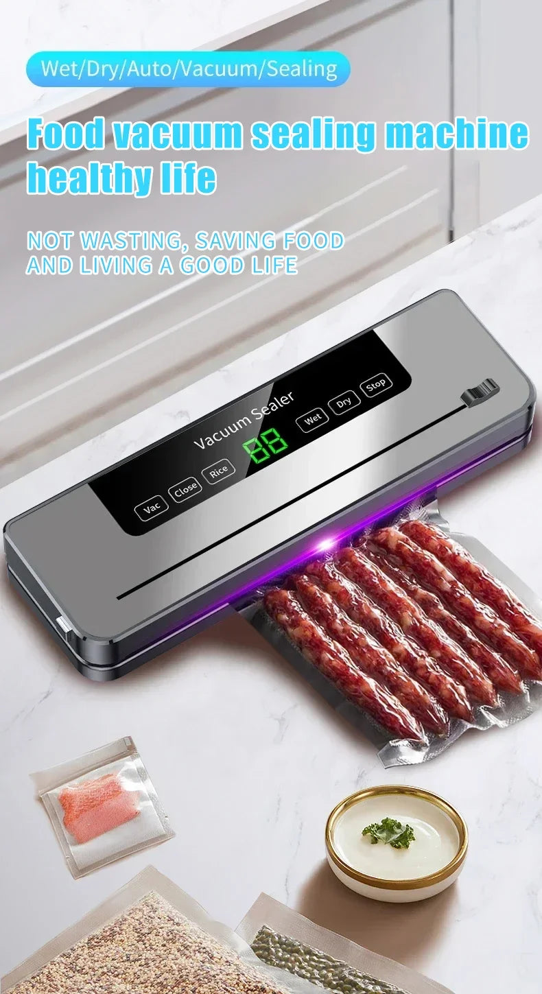 Electric Food Vacuum Sealer — another view