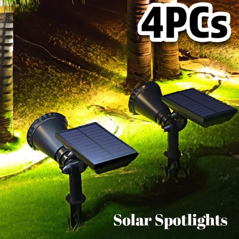Adjustable Outdoor Solar Spotlight