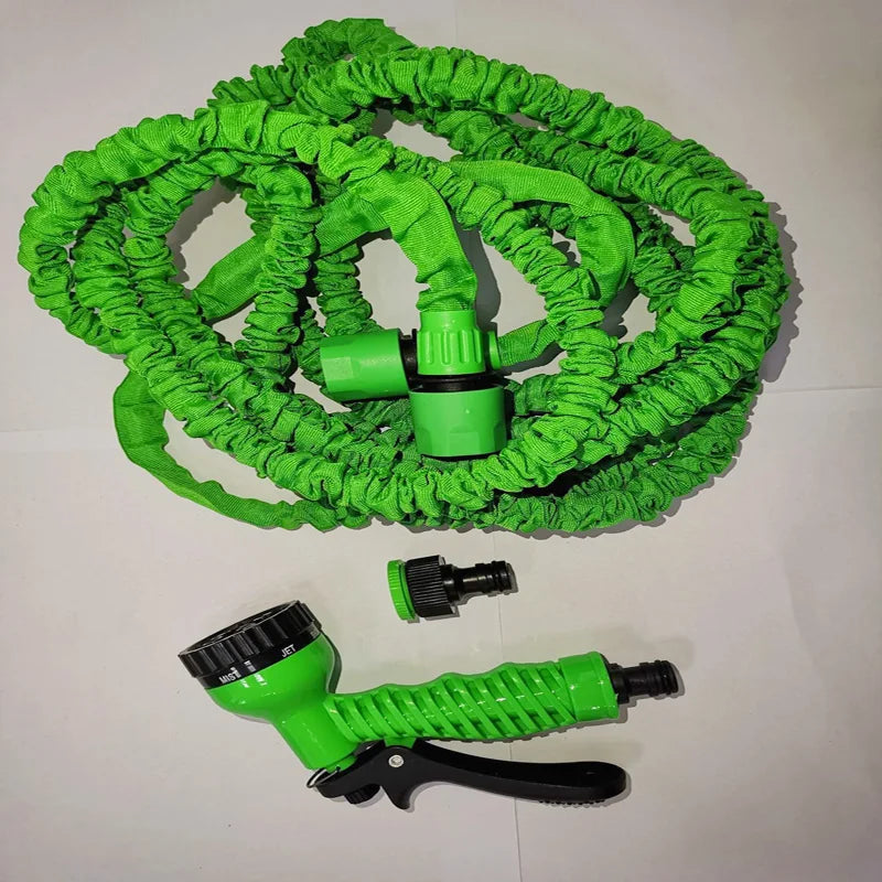 Expandable Garden Hose with Spray Gun — another view