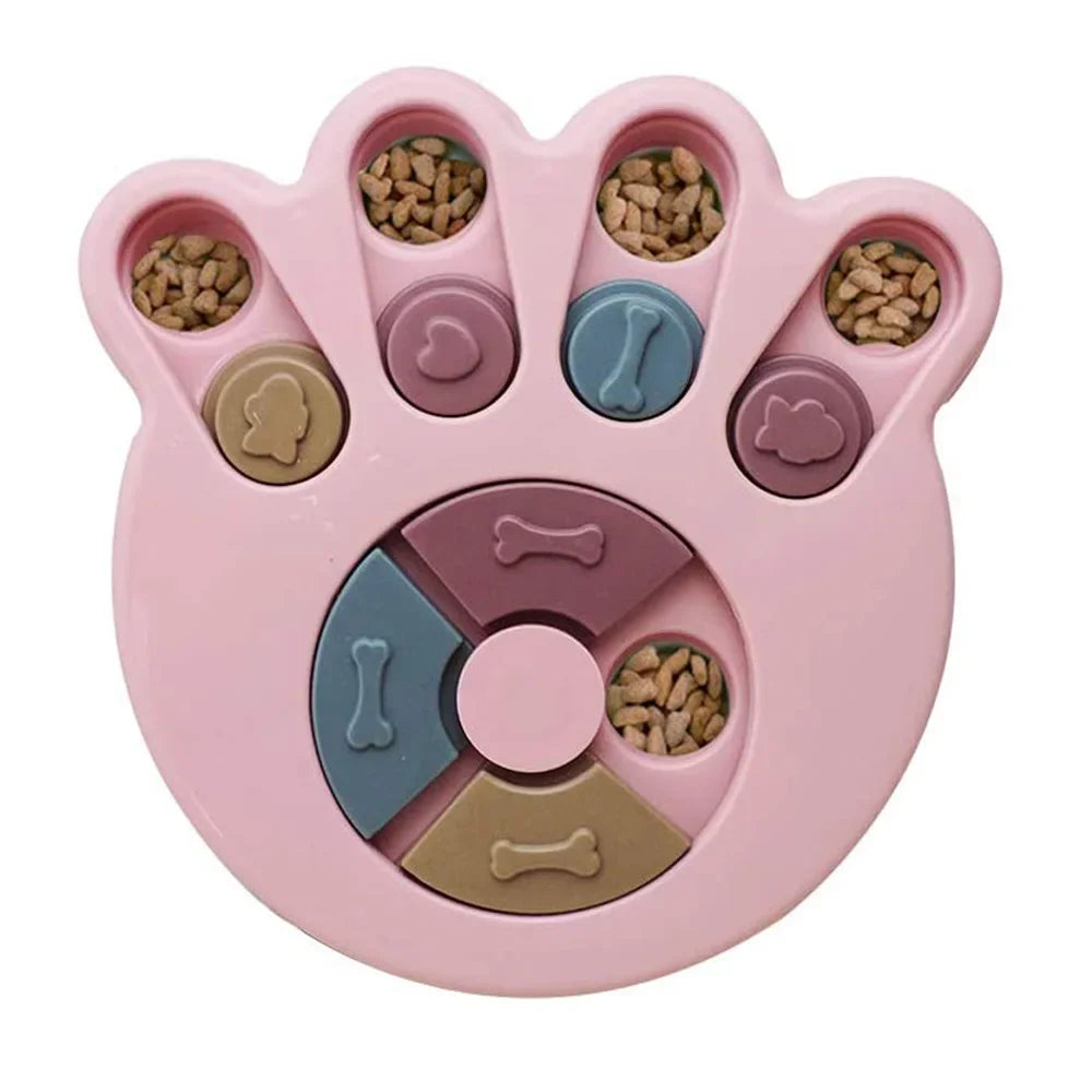 Anti-Gulping Dog Puzzle Feeder