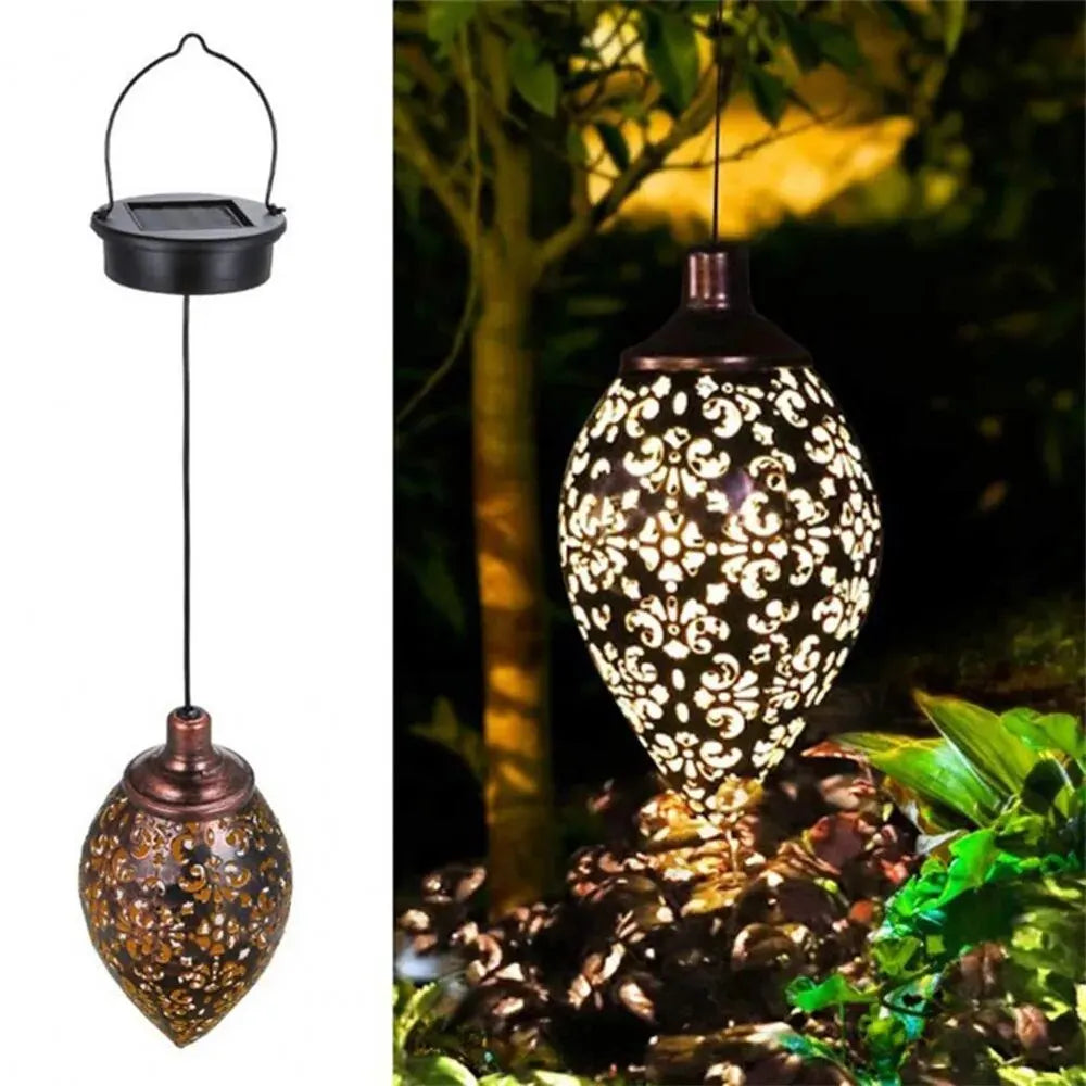 Solar Garden Projection Lantern