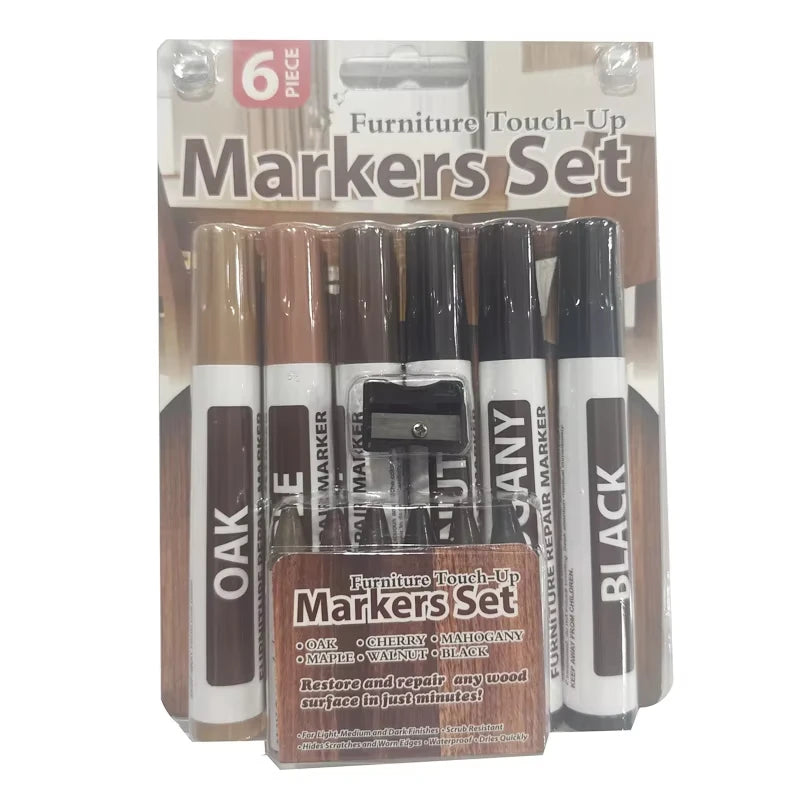 Wood Scratch Repair Markers — additional angle