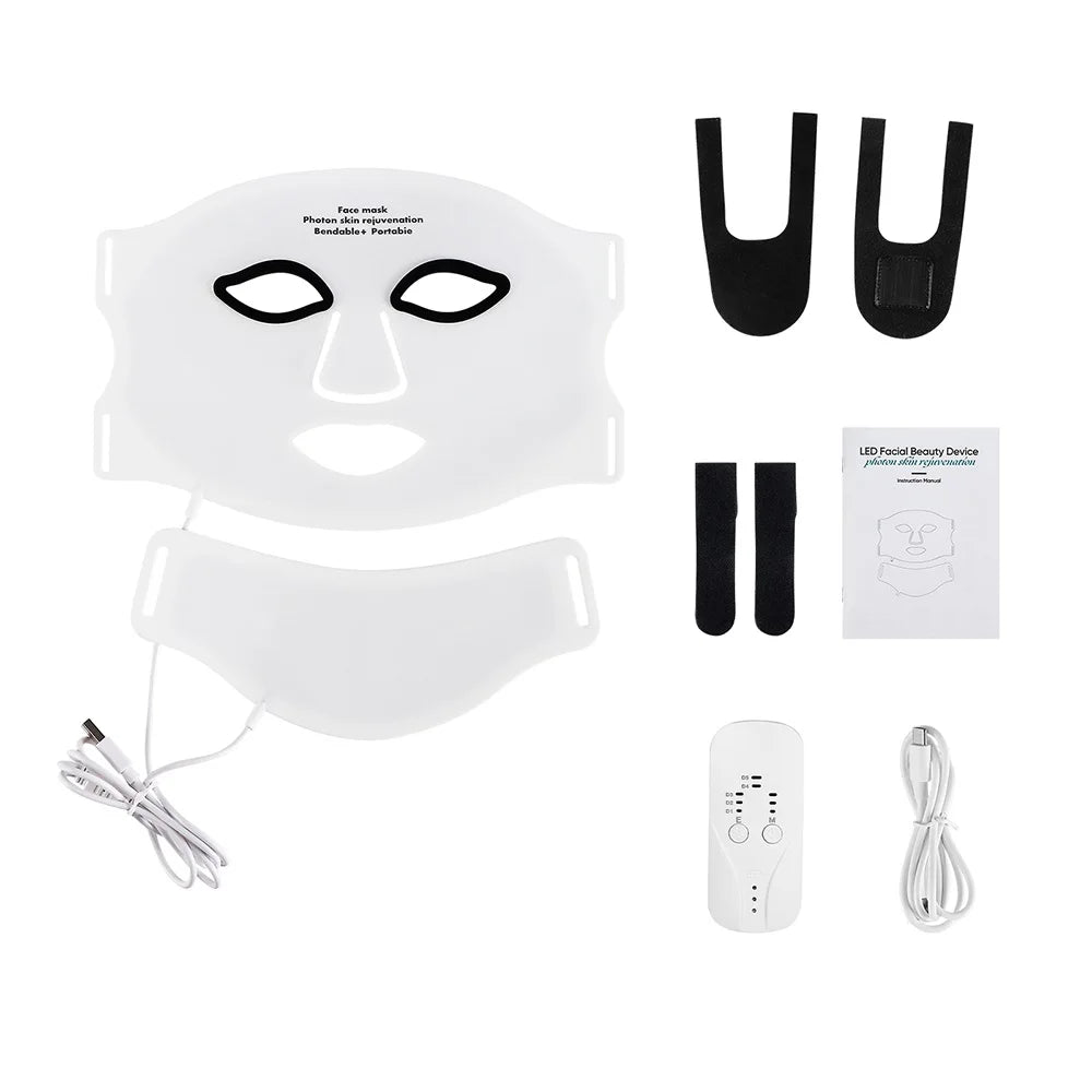 Silicone LED Face & Neck Mask — additional angle
