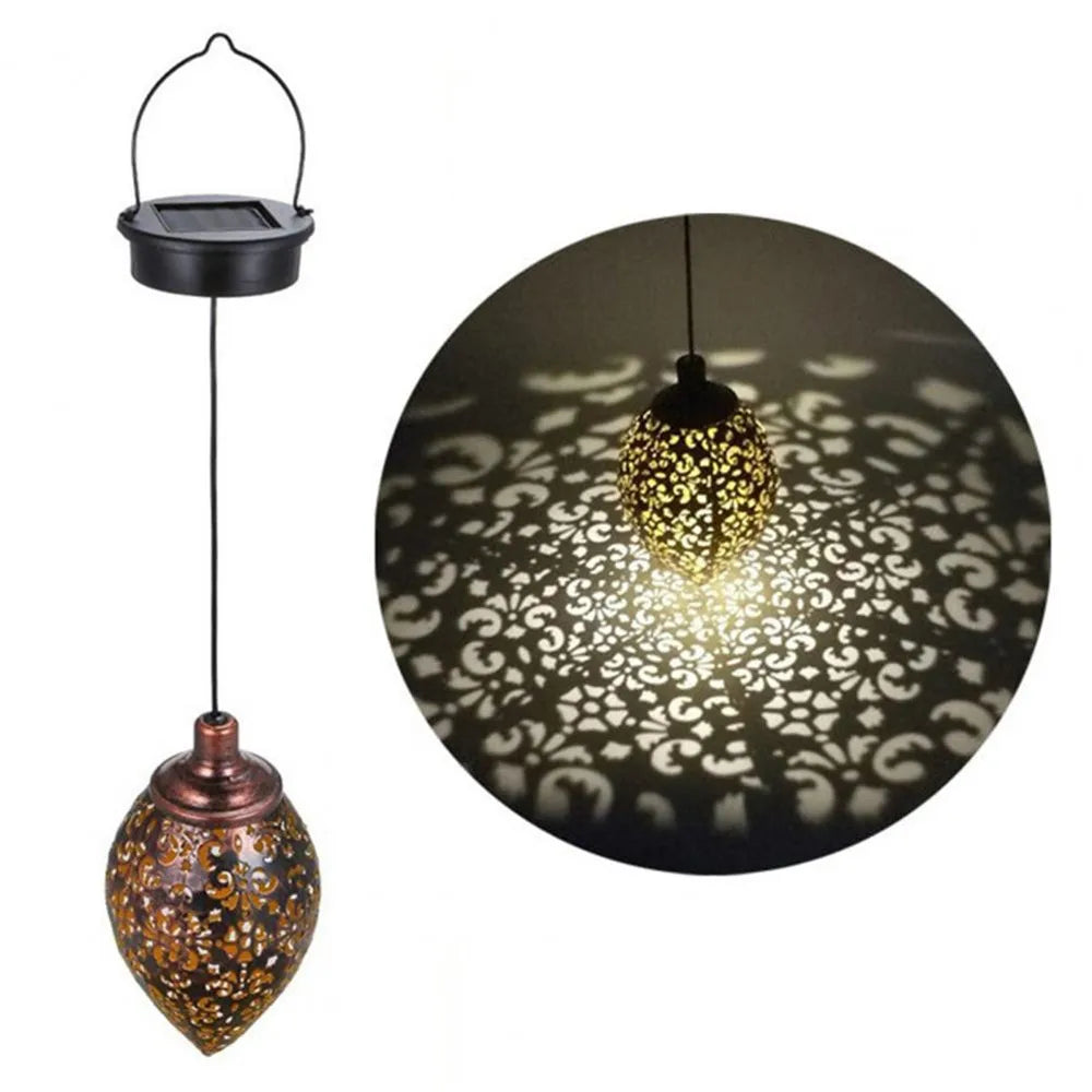 Solar Garden Projection Lantern