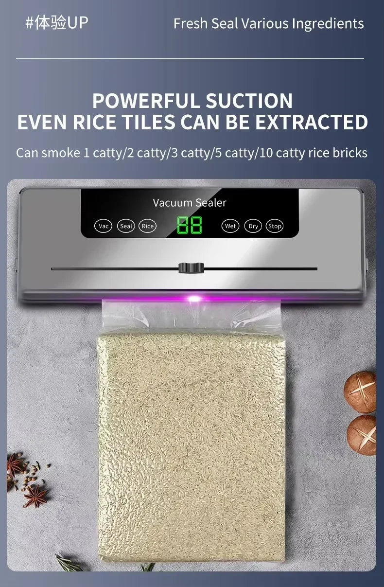 Electric Food Vacuum Sealer — full product view
