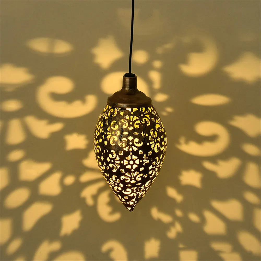 Solar Garden Projection Lantern