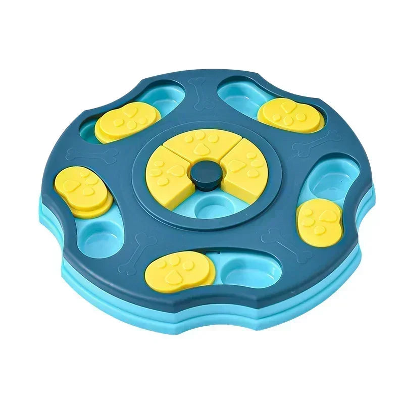 Dog IQ Puzzle Slow Feeder Bowl