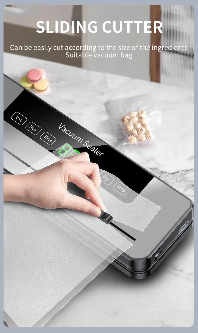 Electric Food Vacuum Sealer — alternate view