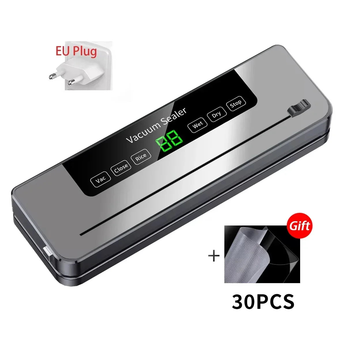 Electric Food Vacuum Sealer — additional angle 9