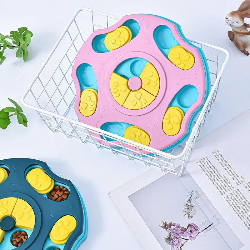 Dog IQ Puzzle Slow Feeder Bowl