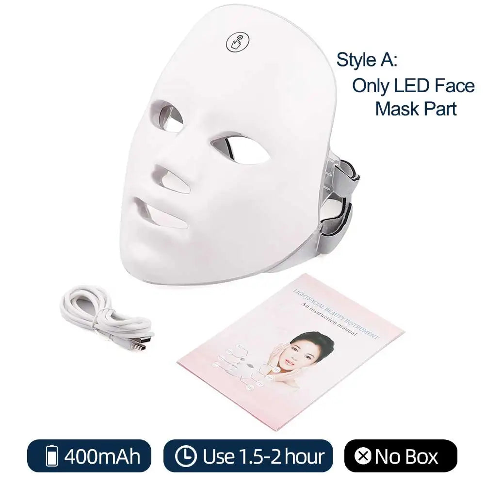 7-Color LED Light Therapy Mask