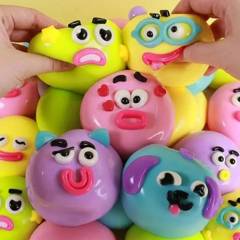 Smushers Squishy Dog Face Toy — full product view