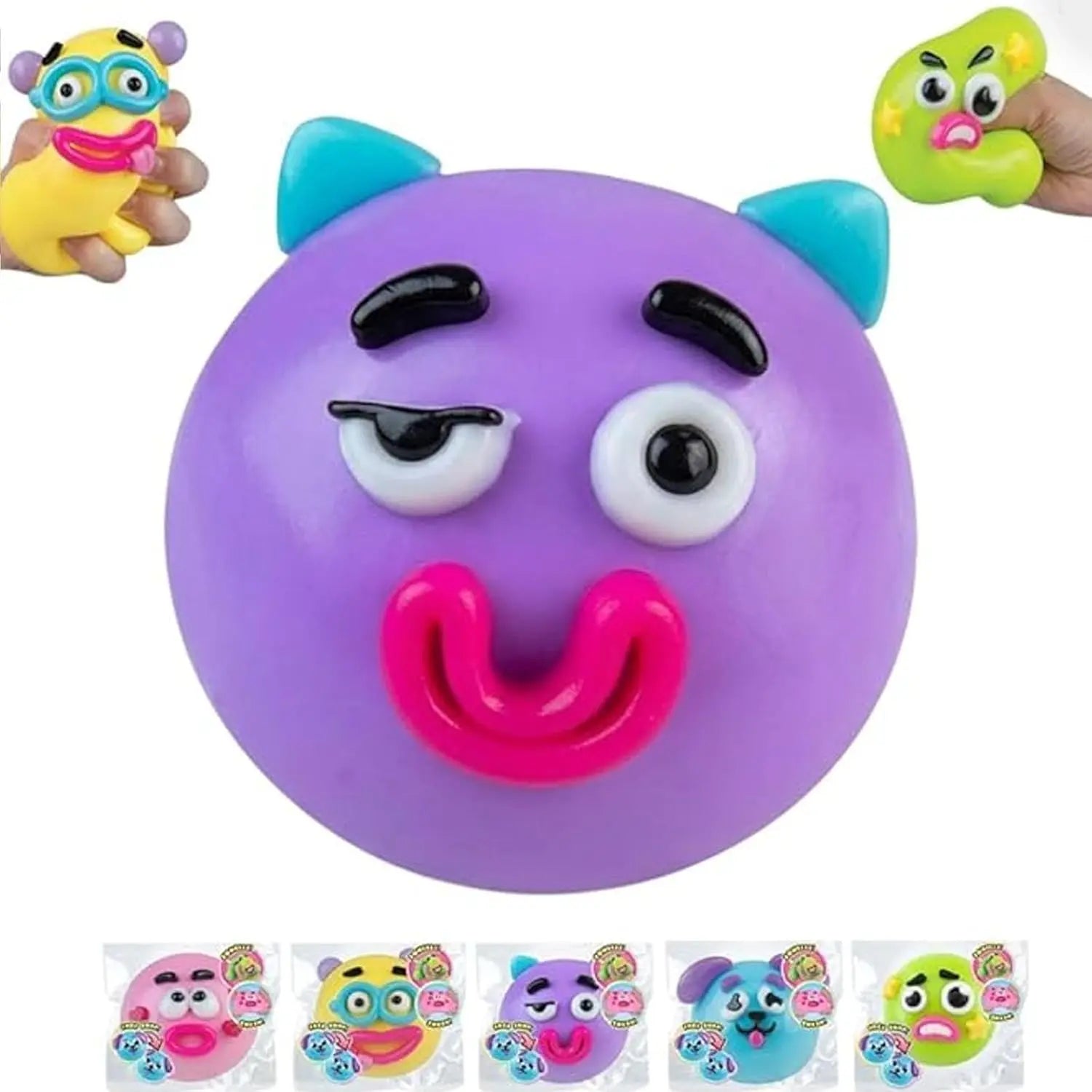 Smushers Squishy Dog Face Toy — full product view 11