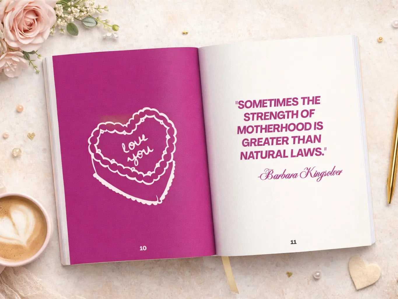 This Is Why You're Mom Gift Book — alternate view