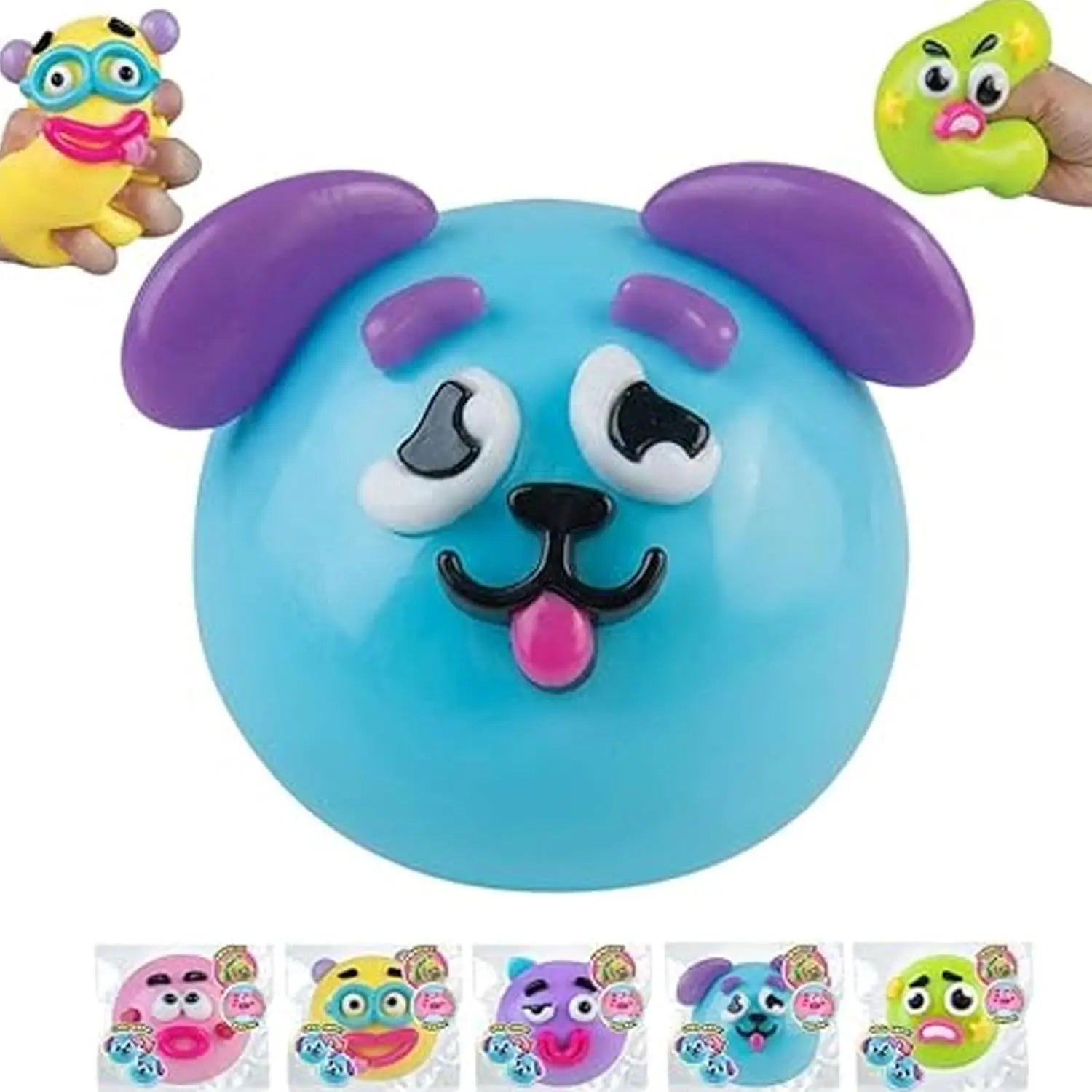 Smushers Squishy Dog Face Toy — alternate view 8