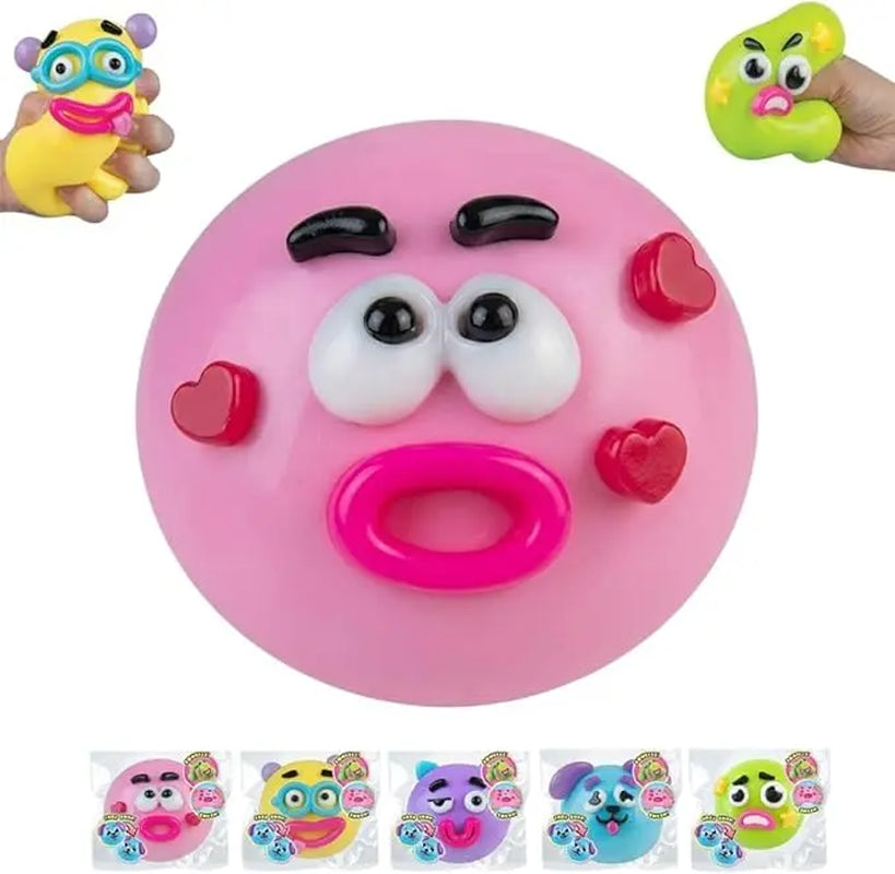 Smushers Squishy Dog Face Toy — alternate view