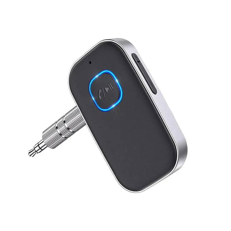 Bluetooth-Compatible Audio Receiver and Wireless FM Transmitter, AUX Input Sound Adapter for Car #GLOBAL PICKS
